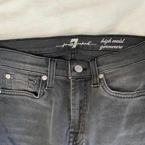 7 For All Mankind High Rise Guinevere Skinny Jeans